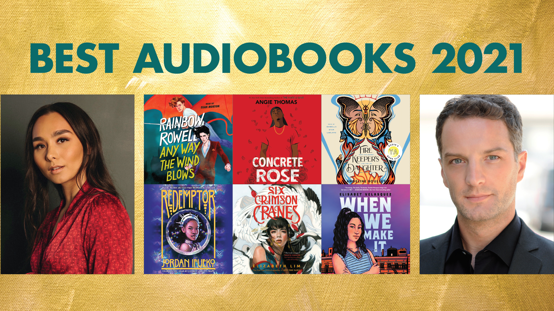 AudioFile Magazine Best Young Adult Audiobooks of 2021