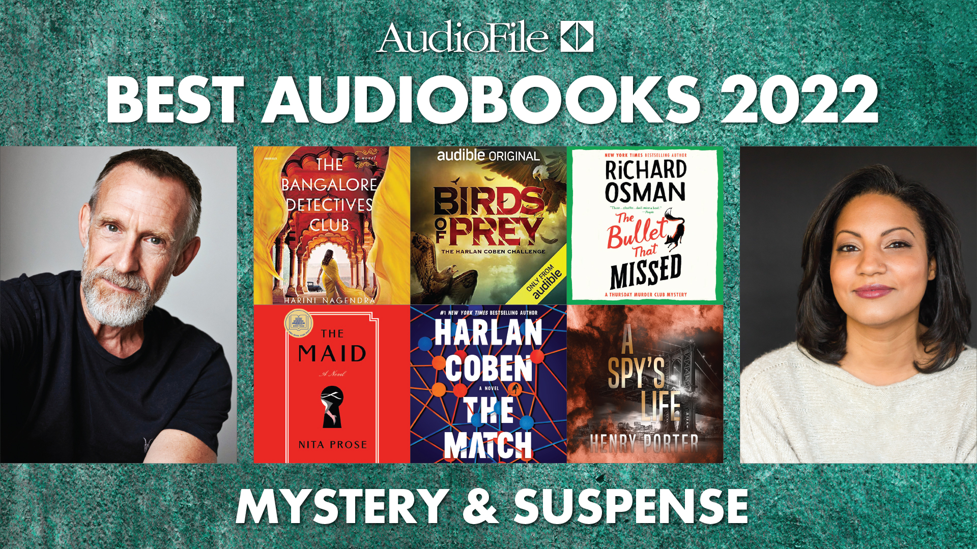 AudioFile Magazine AudioFile's 2022 Best Mystery and Suspense Audiobooks