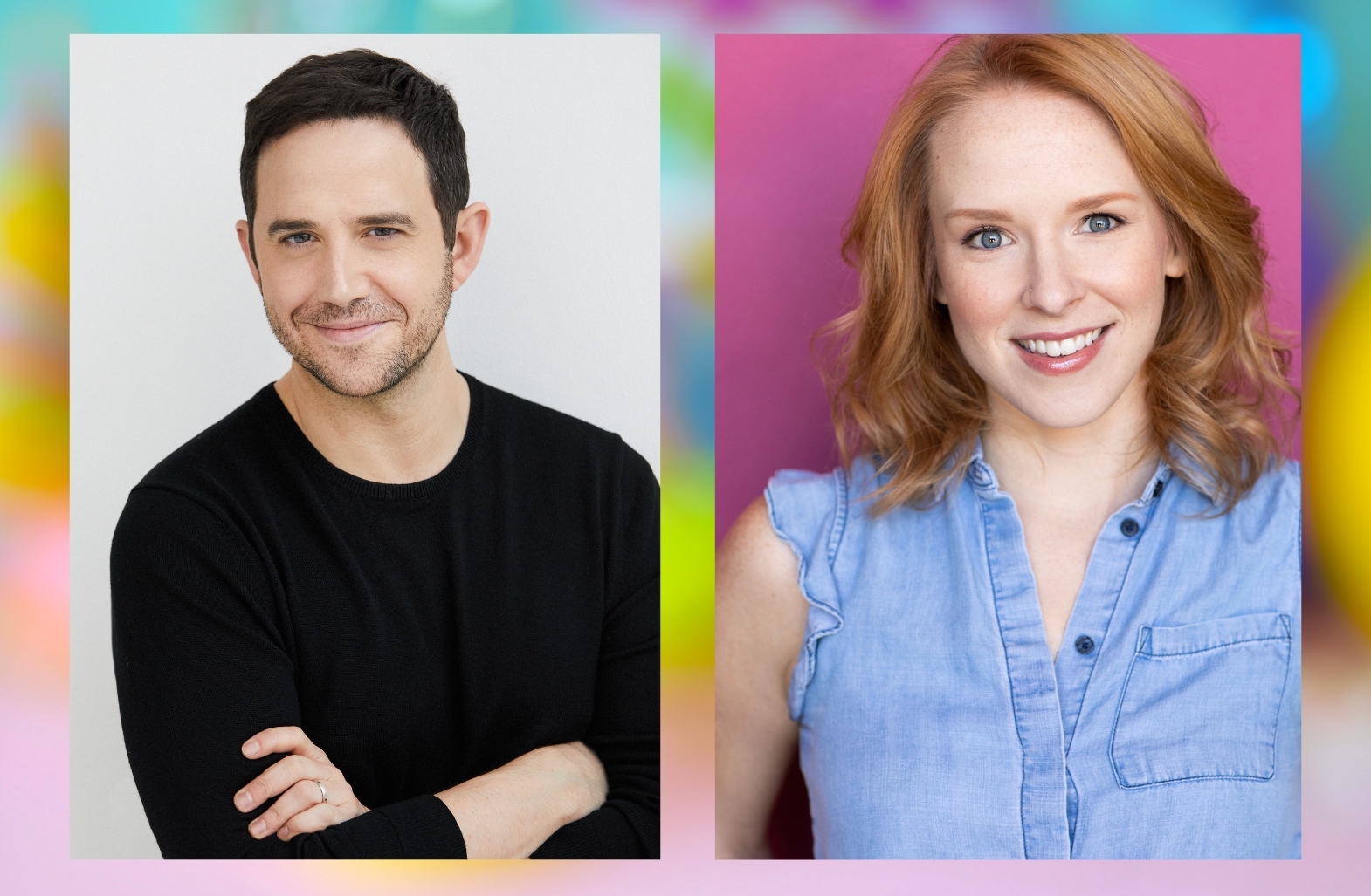 Santino Fontana and Stephanie Einstein