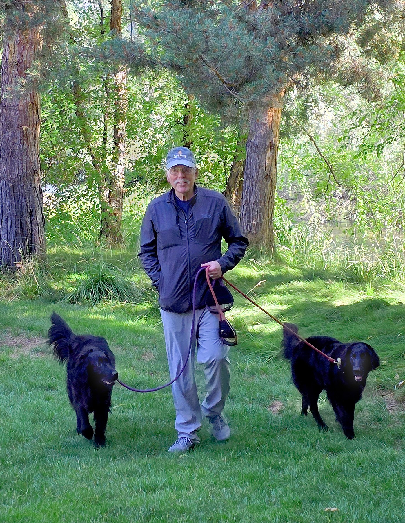 Alan Minskoff and dogs