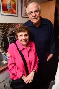 Ellen Quint and George Guidall