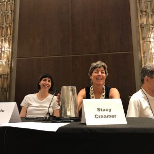 Michele Cobb and Stacy Creamer at Thrillerfest 2019