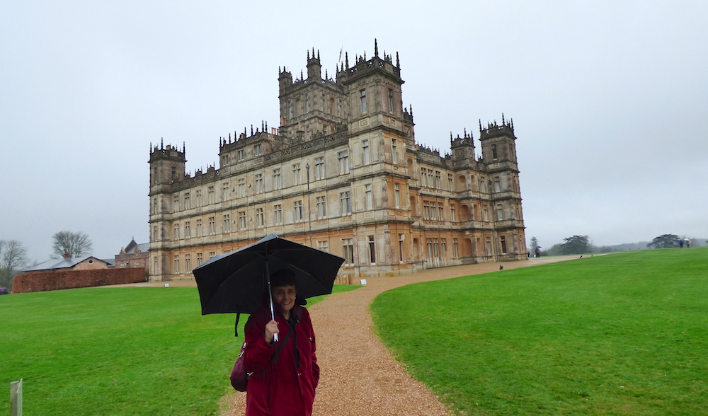 Highclere in the rain