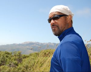 Dion Graham hiking in TN