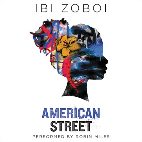 Portada del audiolibro de American Street