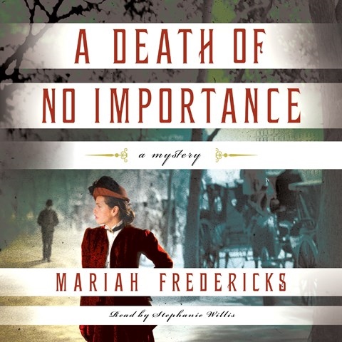 A DEATH OF NO IMPORTANCE
