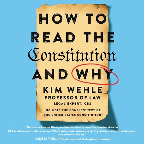 HOW TO READ THE CONSTITUTION--AND WHY