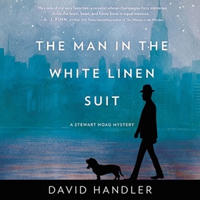 THE MAN IN THE WHITE LINEN SUIT by David Handler, read by Peter Berkrot