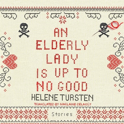 AN ELDERLY LADY IS UP TO NO GOOD