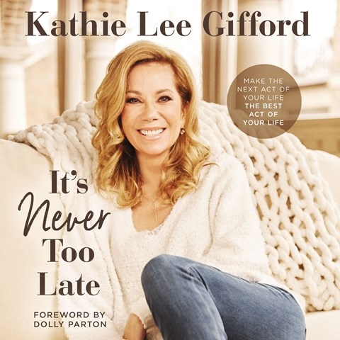 IT'S NEVER TOO LATE