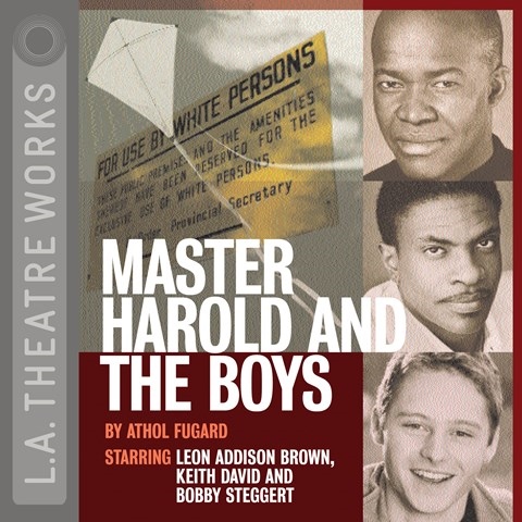 MASTER HAROLD AND THE BOYS