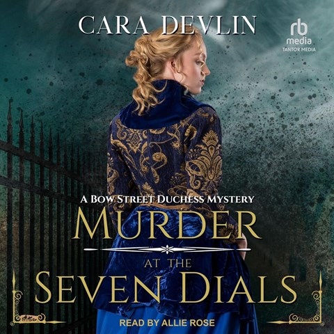 MURDER AT THE SEVEN DIALS