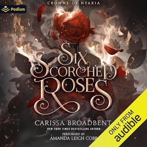 SIX SCORCHED ROSES