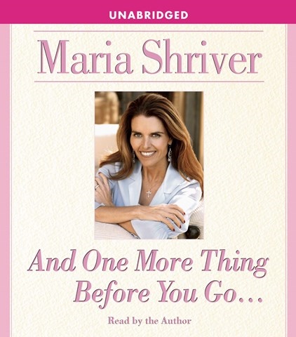 AND ONE MORE THING BEFORE YOU GO . . .