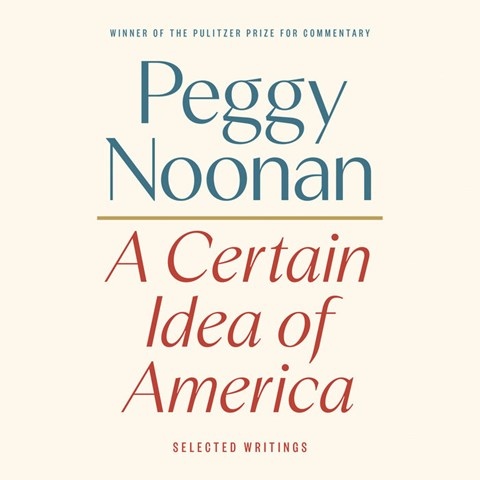A CERTAIN IDEA OF AMERICA
