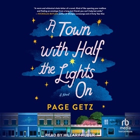 A TOWN WITH HALF THE LIGHTS ON