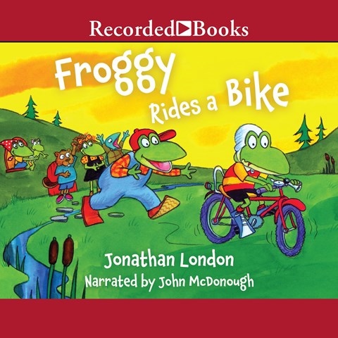 FROGGY RIDES A BIKE