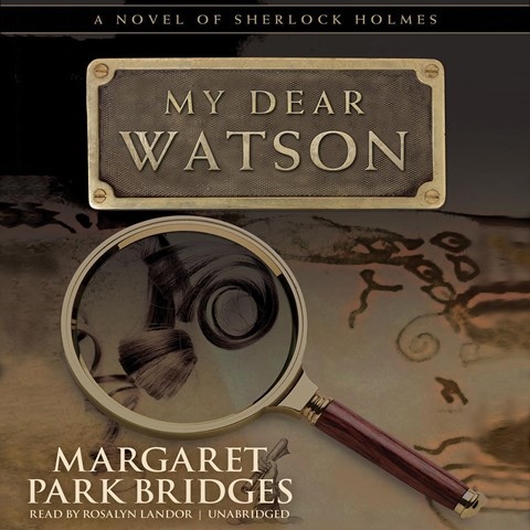 MY DEAR WATSON