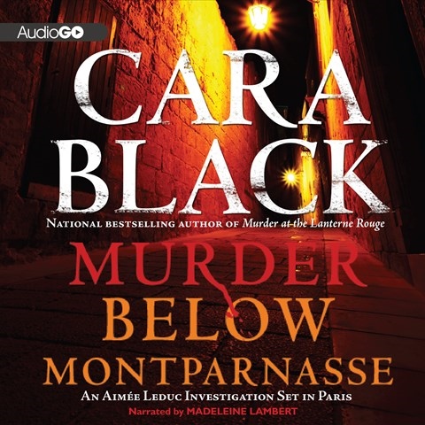 MURDER BELOW MONTPARNASSE
